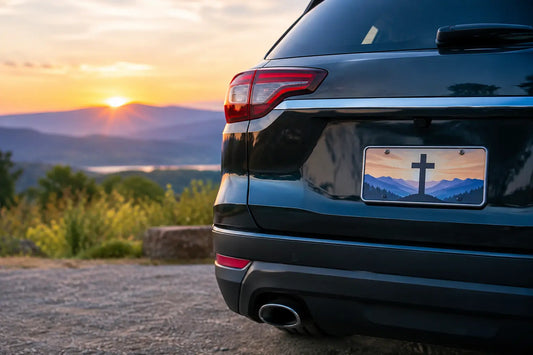 Religious License Plates for Faithful Expression