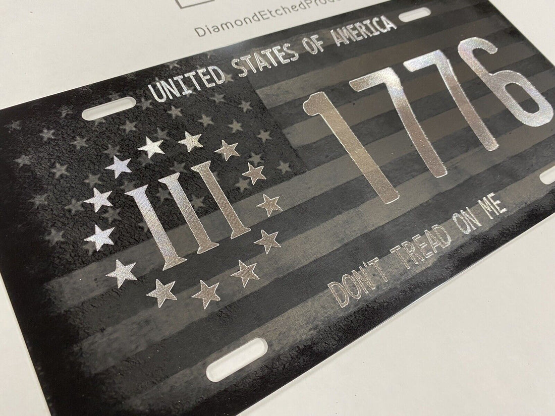 Custom Combo Plates for Your Vehicle or Space