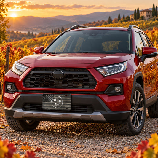 Patriotic License Plates for Vehicles and Garages