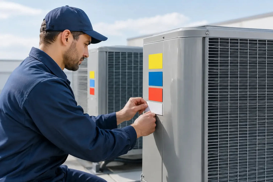 HVAC Labels That Keep Equipment Easy to Identify