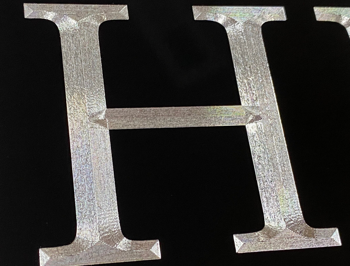Engraved HERS Car Tag