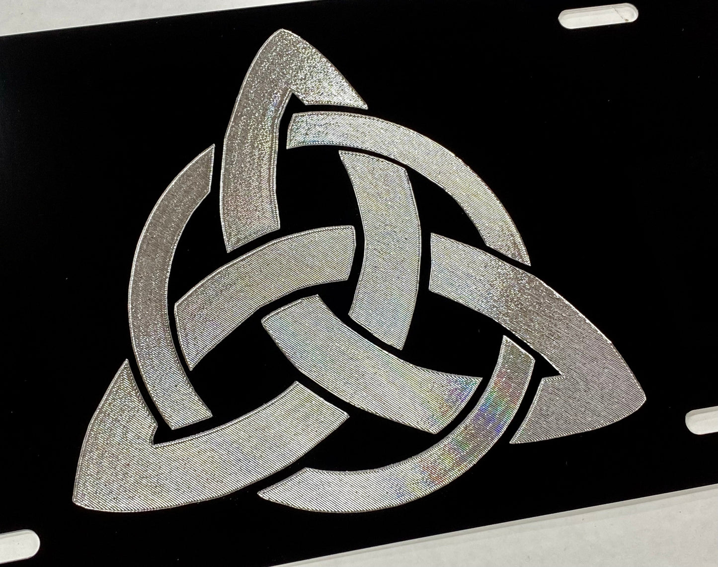 Triquetra Knot Celtic Car Tag