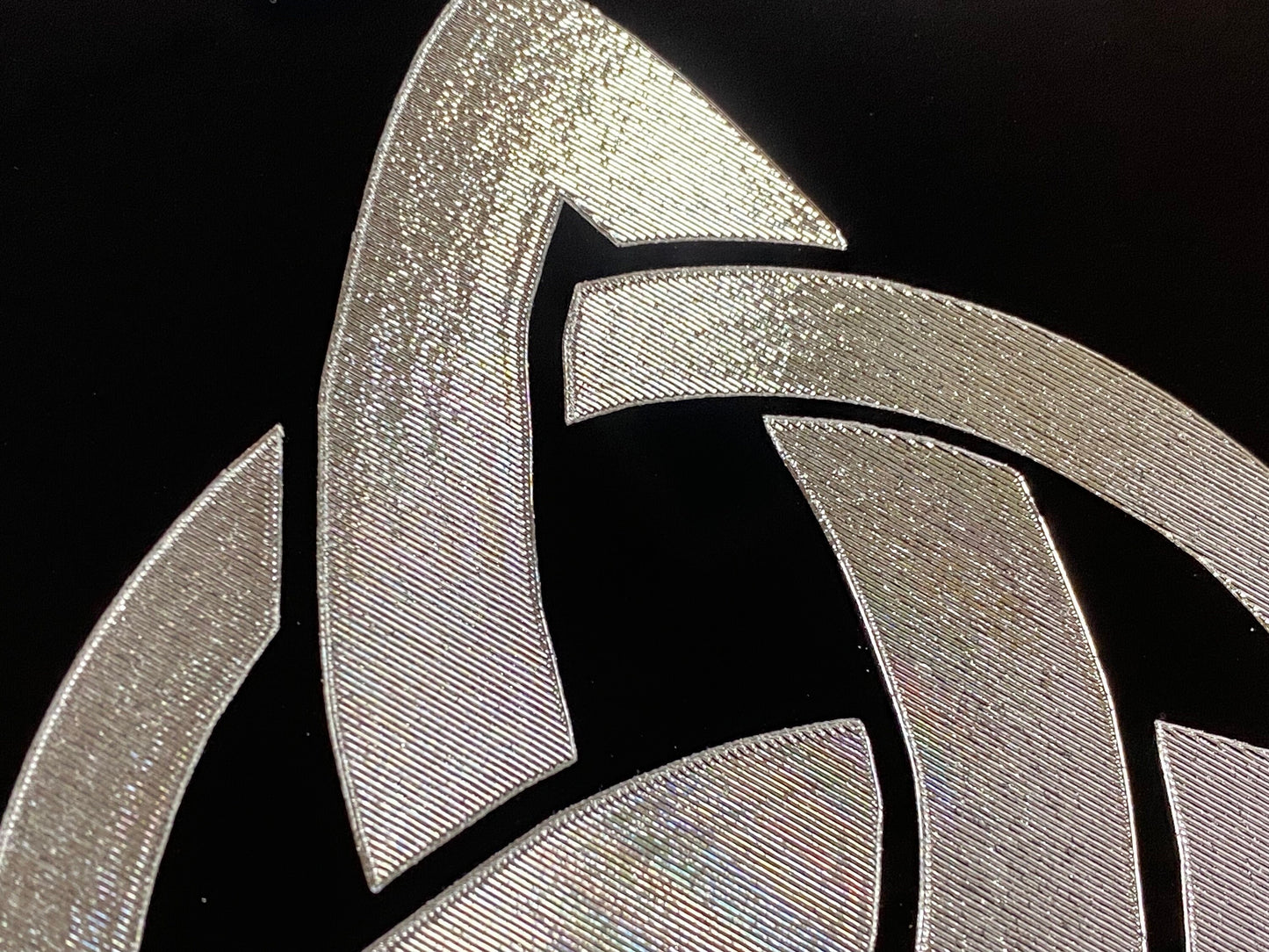 Triquetra Knot Celtic Car Tag