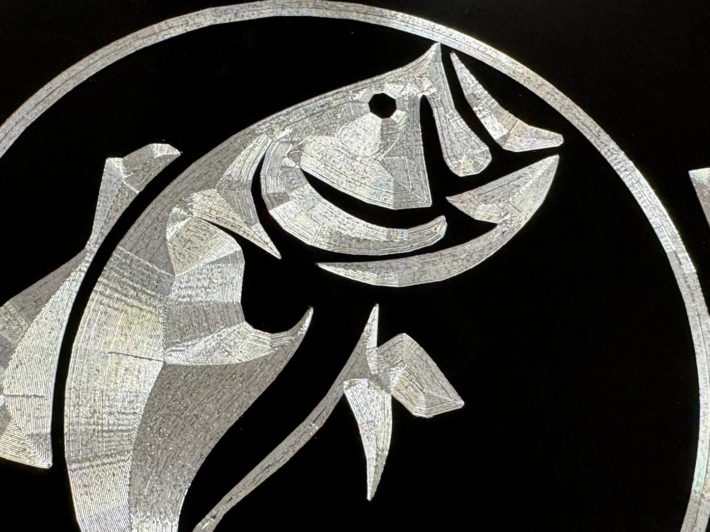 Lake Life logo Car Tag