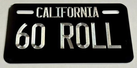 Custom motorcycle tag