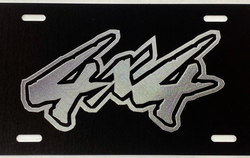 Engraved 4X4 Four Wheel Drive Car Tag