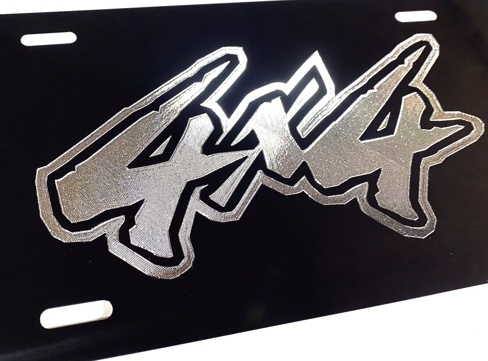 Wheel Tag Engraved 4X4 Four Wheel Drive Car Tag – Diamond Etched Products
