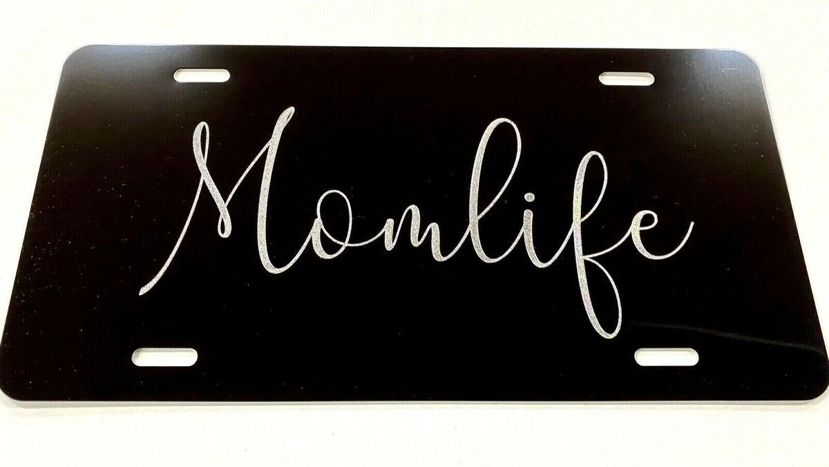 Momlife Mom Life Car Tag