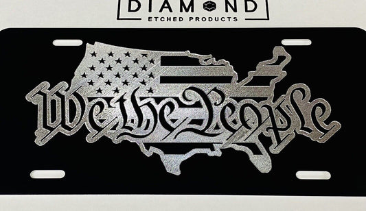 We The People USA Car Tag