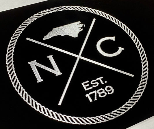 NC North Carolina Est. 1789 Car Tag