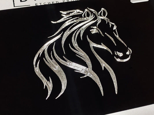 Engraved Horse Lover Gift Car Tag