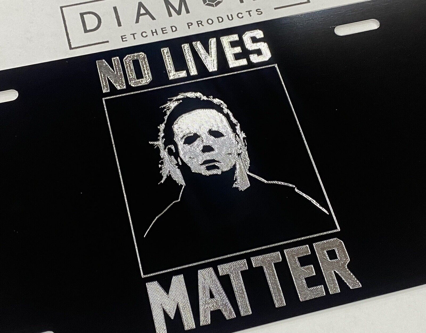 No Lives Matter Car Tag