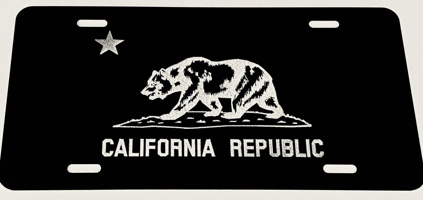 California Republic State Car Tag