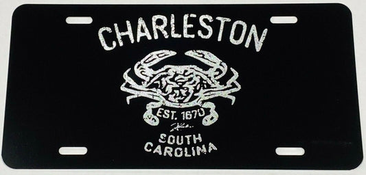 Charleston Crab Car Tag