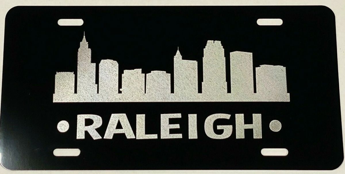 Raleigh NC North Carolina Car Tag