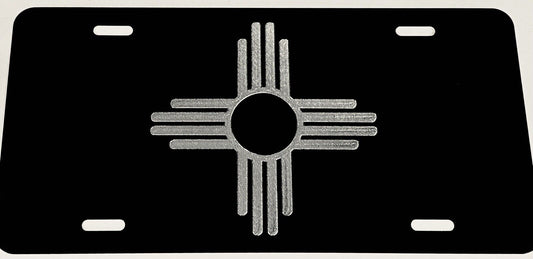 New Mexico Logo / Flag Car Tag