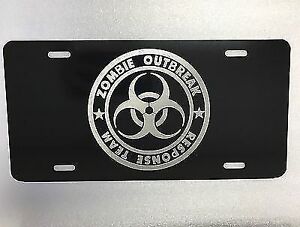 ZOMBIE RESPONSE TEAM Logo Car Tag