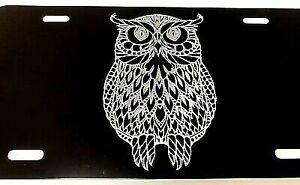 Owl Car Tag