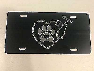 Veterianrian Logo Car Tag